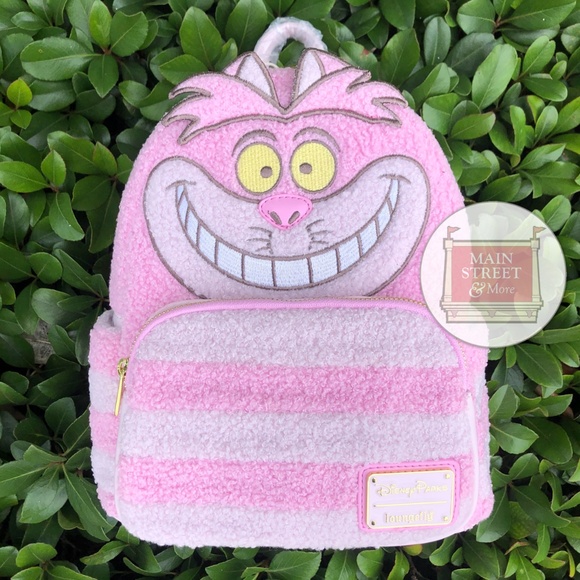 Loungefly Pink Cheshire Cat Backpack - Picture 1 of 2